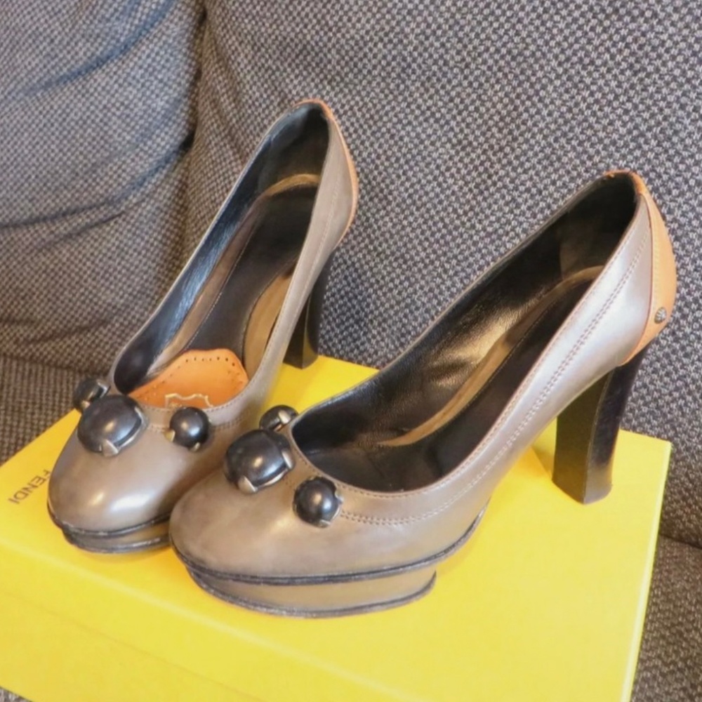 Fendi work heels